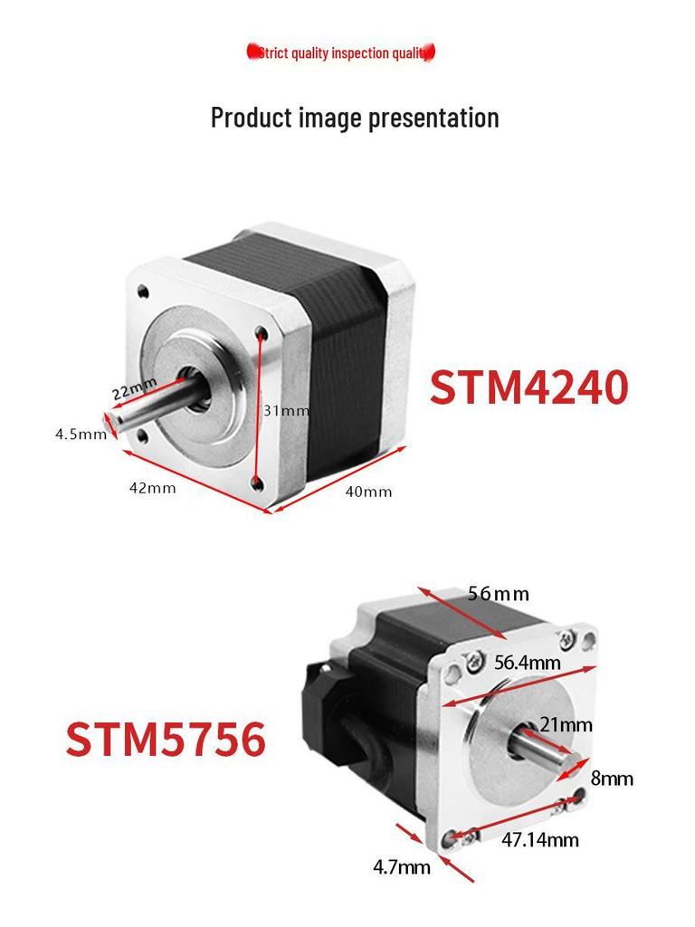 Stepper Motor Driver 425786 Series with Closed-Loop and AC Motor Reducer