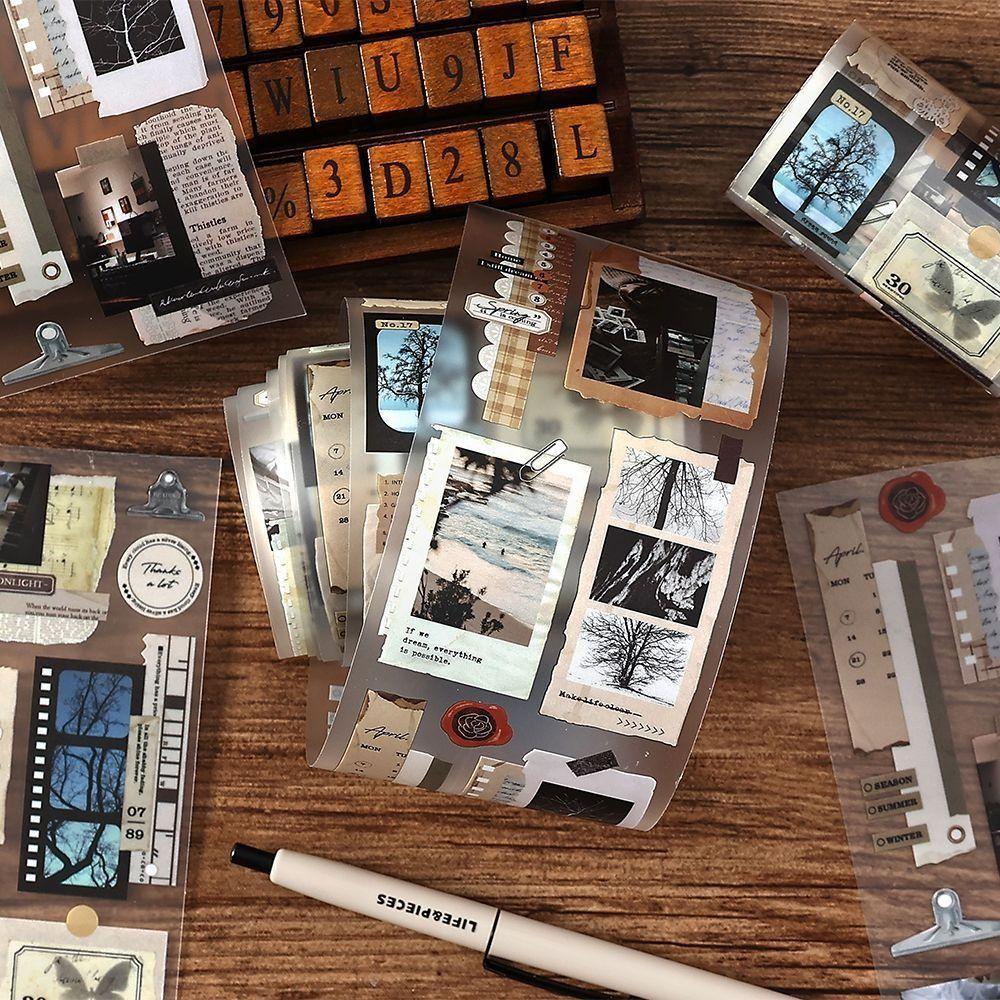 PET Washi Tape DIY Scrapbook Tape New Masking Tapes Gift Wrapping