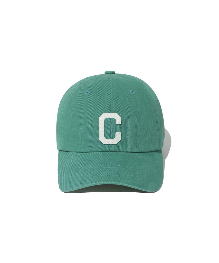 COVERNAT C-Logo Cozy Fit Washed Ball Cap Green
