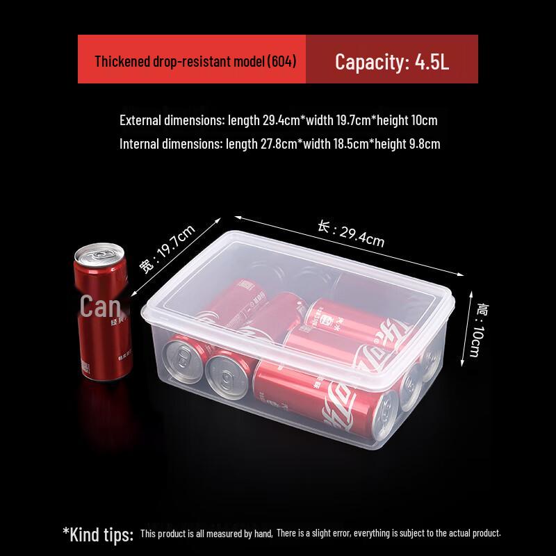 Danshi Zhiyuan Commercial Rectangular Plastic Food Storage Container