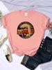 San Francisco California Vintage School Bus T-Shirts Women Street Hip Hop Short Sleeves Summer Breathable Tshirt Soft Casual Tee