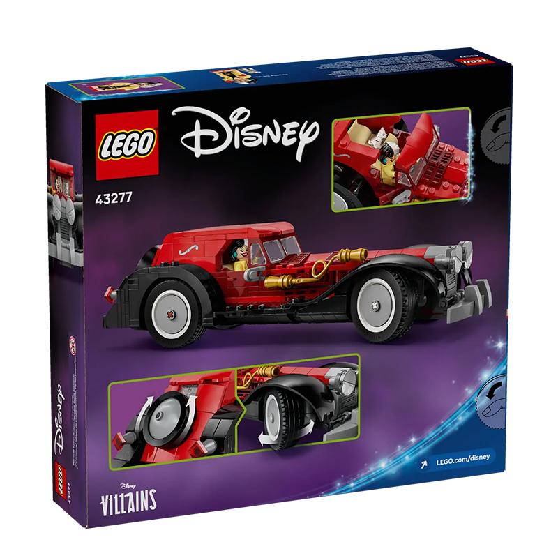 LEGO 43277 Cruella De Vil's Car Block Toys