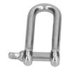   D Shackle 304 Stainless Steel Straight   Screw Pin Chain Wire Rope Connector