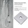 Stainless Steel Shower Arm Flange Plumbing Cover Plate  Standard 1/2 Inch Bathroom Shower Pipe