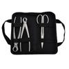 Portable Stainless Steel Gardening Tool Set with Pliers, Diagonal Cutters, Bud Shears, and Oxford Cloth Bag