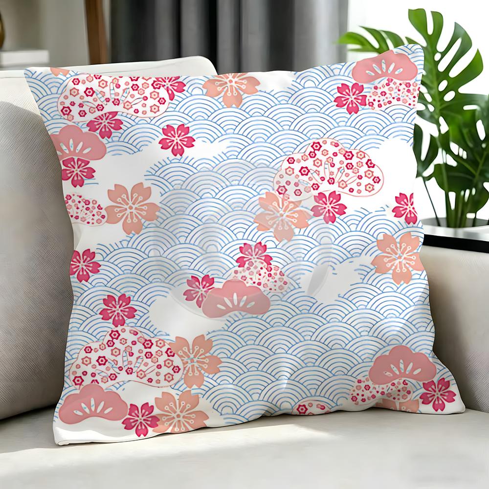 flower Plum Blossom Cushion Cover Cushion Cover Set Pcs x x x Pillowcase Decorative Sofa Home Decor