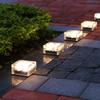 Lawn Solar Garden Light LED Brick Ice Cube Solar Lights Outdoor Decoration Lamp for Stair Pathway Driveway Landscape Patio