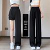 Women's White High-Waisted Slim Fit Wide-Leg Pants - Spring/Summer 2026 Collection