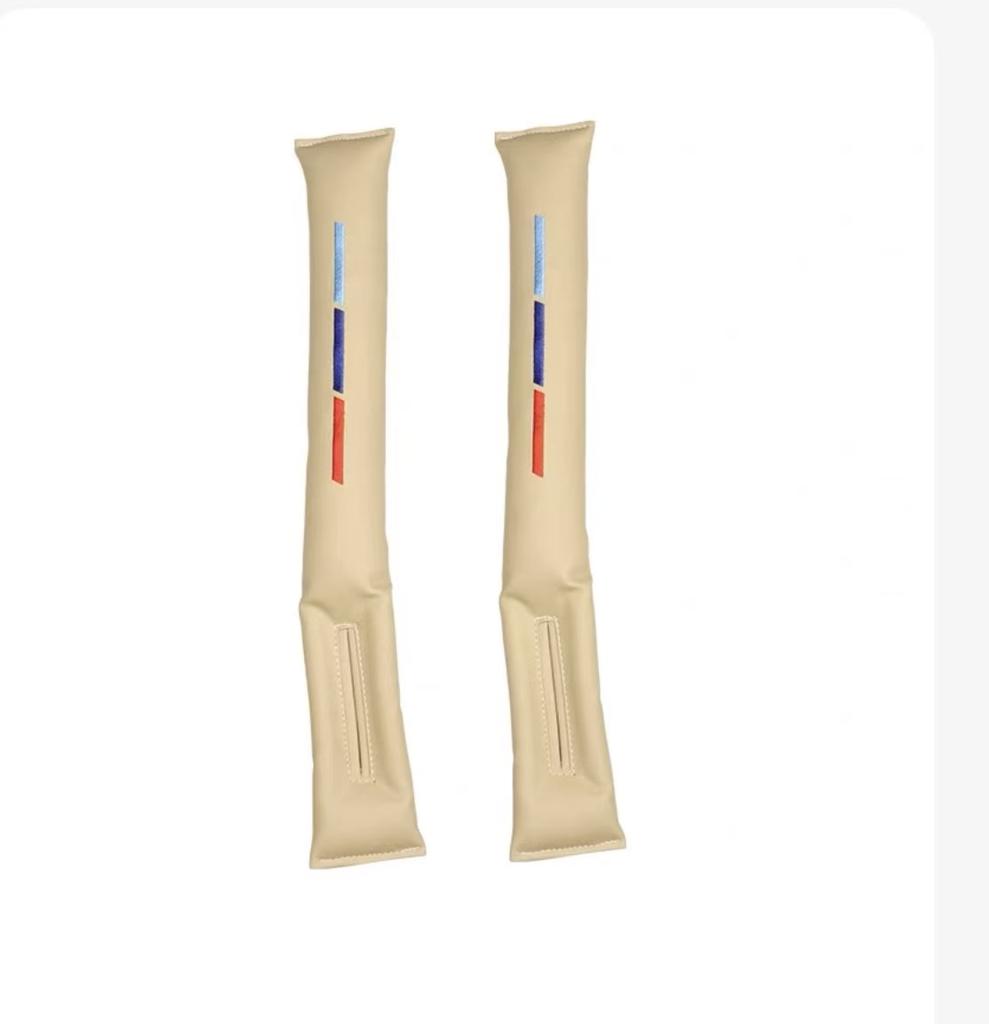 Car Seat Gap Filler, Universal Fit for BMW Models, Prevent Phone/Keys Falling, Soft Auto Seat Crevice Plug Accessory