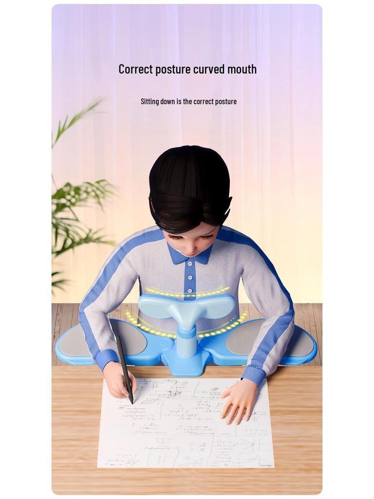 Kids' Posture Corrector Desk Stand: Prevents Hunchback & Low Head Reading in Students