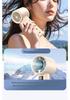 USB Handheld Fan with 100-Speed Digital Display for Outdoor Use – High-Speed Turbine Small Fan for Students