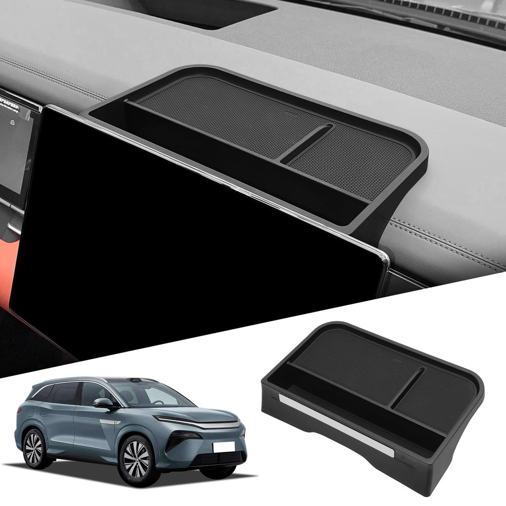 for BYD Tang L 2025 Screen Rear Dashboard Storage Central Control  ABS  Organizer Tray Car Interior Accessories