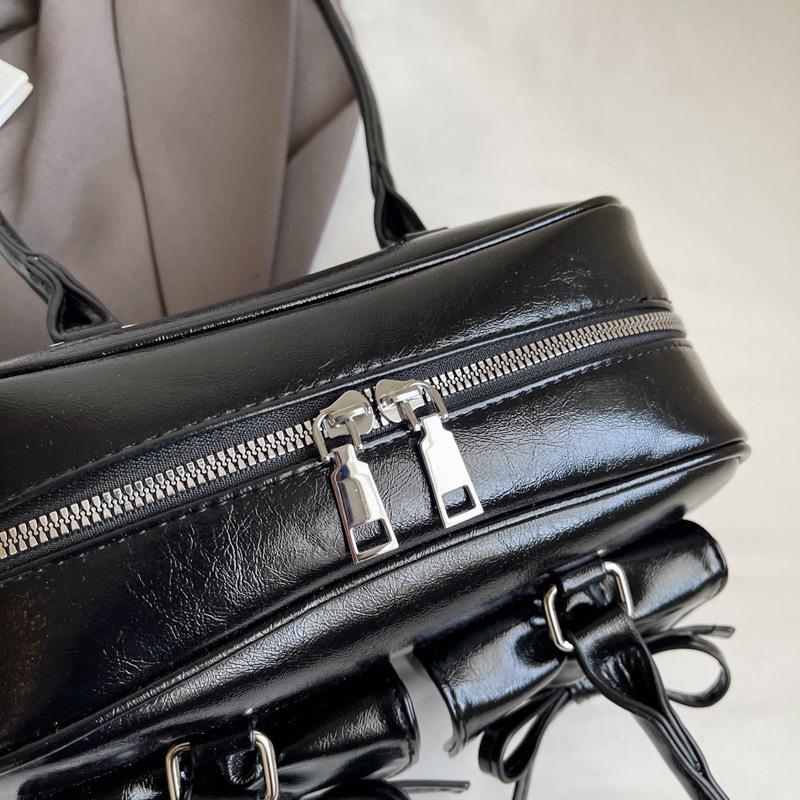 Borsa a Spalla da Donna 2024 Stile Coreano Minimalista Multi-tasche per Viaggi Casual alla Moda
