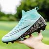 New AG long nails TF broken nails youth artificial turf game training football shoes breathable and non-slip