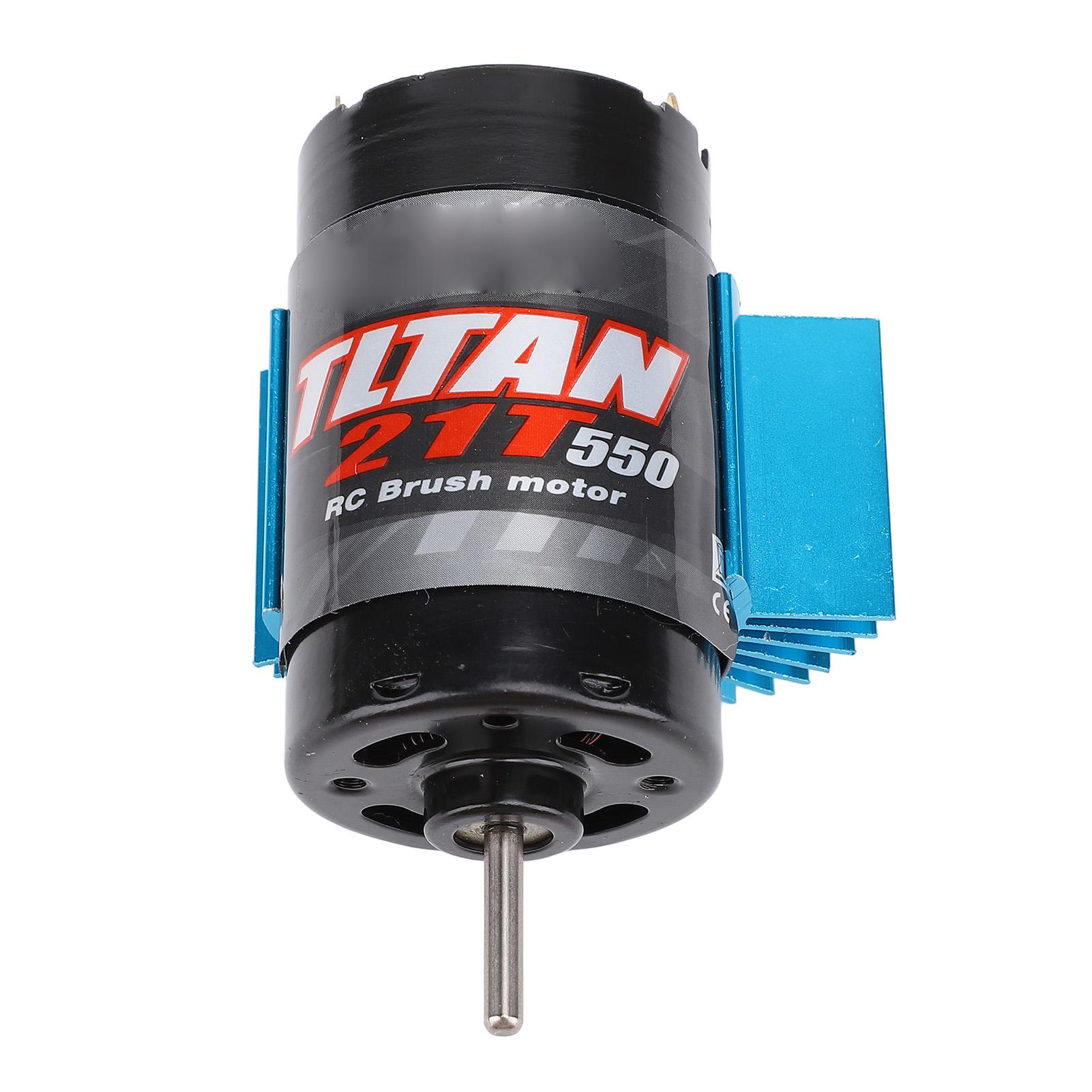 

550 Мотор для радіокерованої машини Універсальний колекторний двигун з синім радіатором для Axial SCX10 для Hpi для Redcat JL