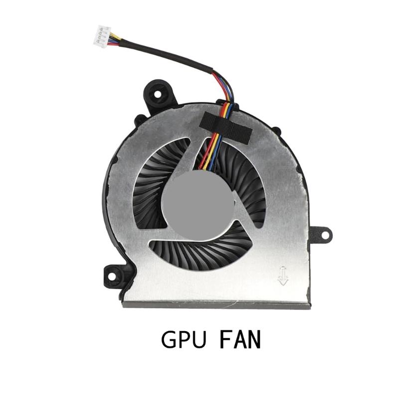 Náhradný ventilátor chladenia CPU GPU Chladiče notebookov Kovový ventilátor na rozptyl tepla pre GF65 GF65 Thin 10SD 10SDR 10SE
