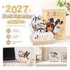 Pop-Up 2027 Desk Calendar Dog/Cat Cat Calendar New Dog Calendar  Home Office