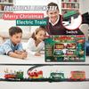 NEW Christmas Realistic Electric Train Set,Easy To Ass-emble & Safe for Kids Gift & Party Home Xmas Tree Decoration
