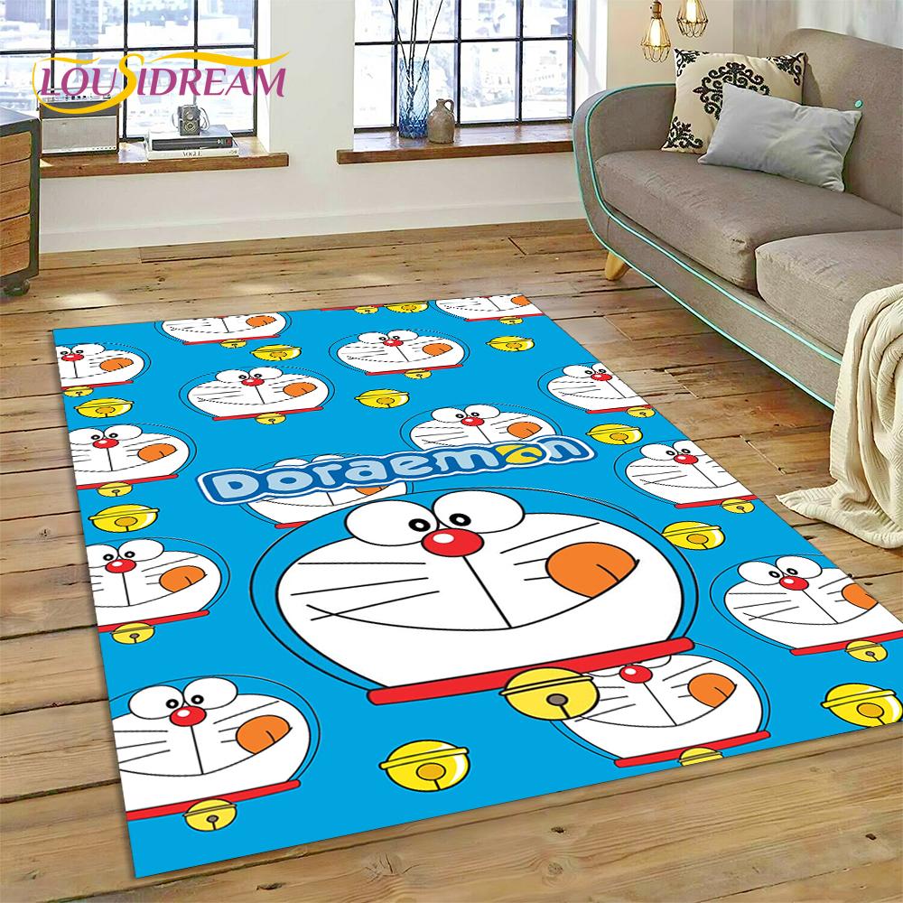 3D Cartoon Dream D-Doraemon Anime Rug Carpet for Living Room Bedroom Home Decor,Floor Mat Non-slip Decoration for Sofa Doormat