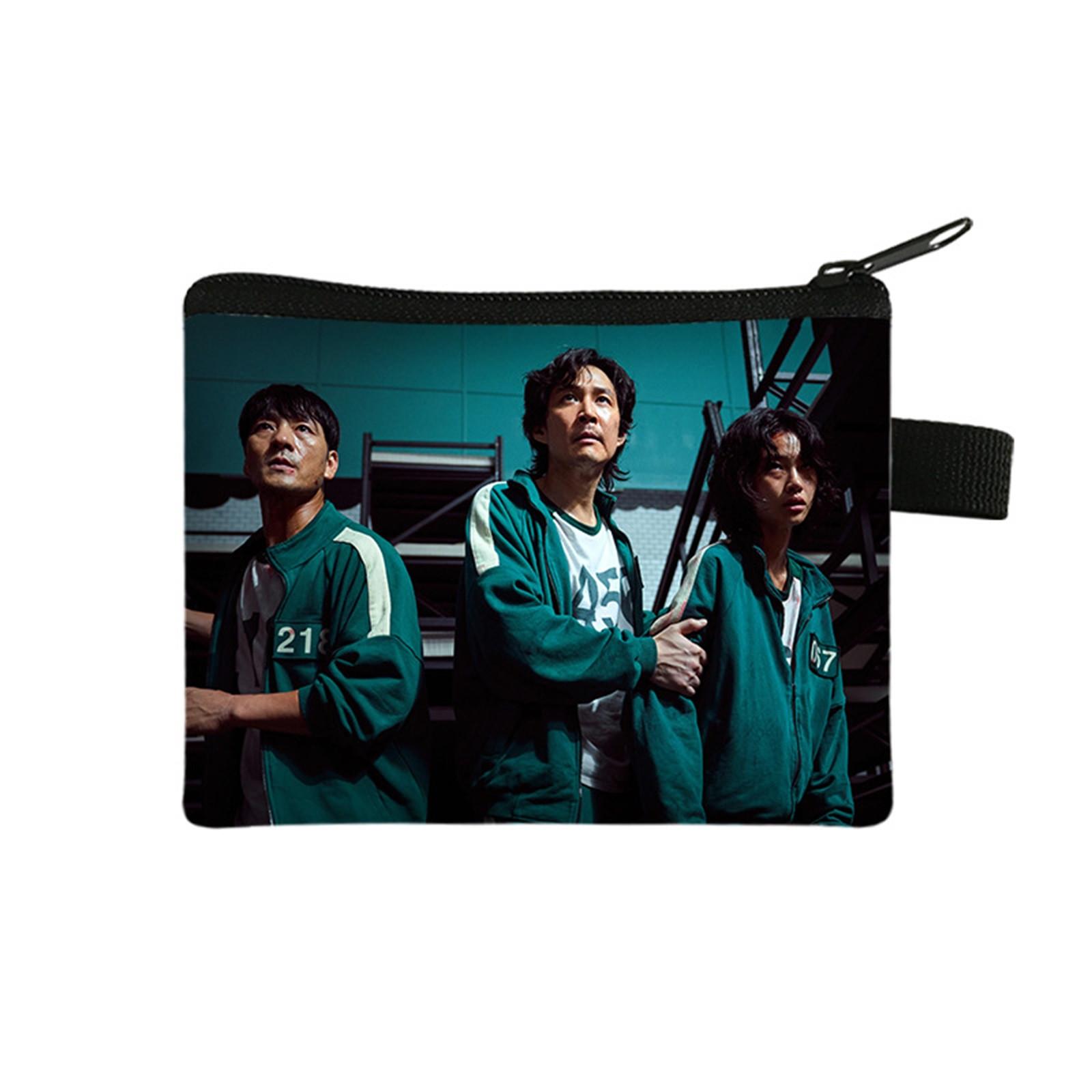 

Кошелек для монет, многоцелевая сумка для хранения ключей из полиэстера, пенал, портативный кошелек на молнии, отличный подарок для мальчиков и девочек