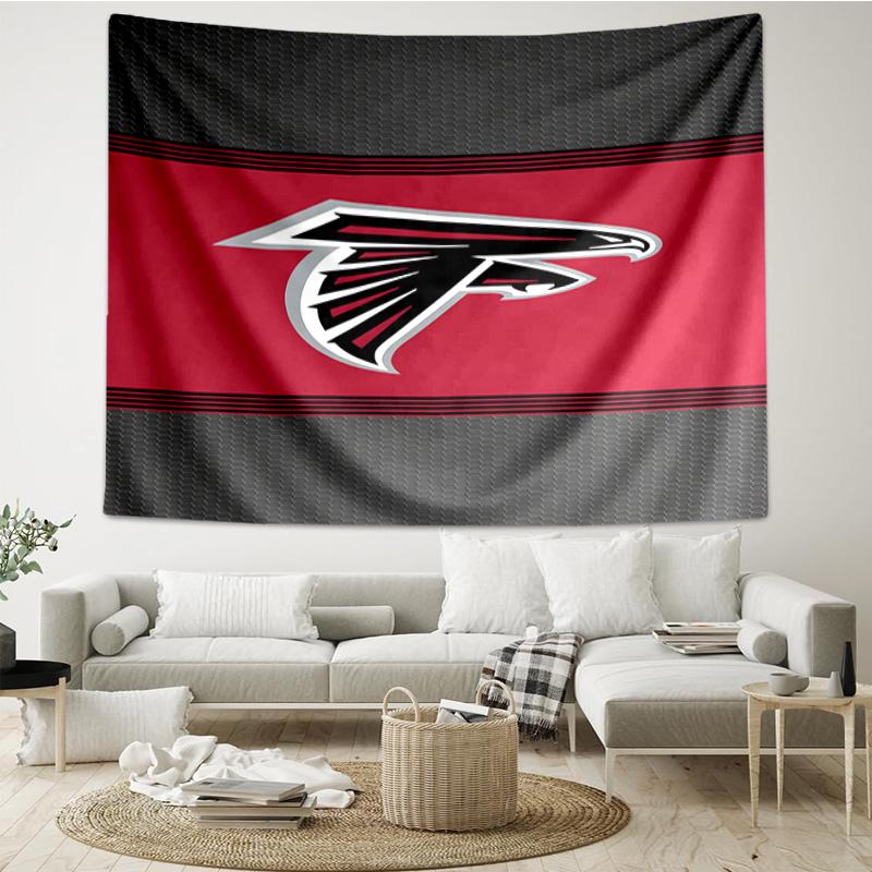 Falcons Logo Quick-Dry Tapestry Hanging for Bedroom,Livingroom, Playroom,Decor Art Room Wall Tapestry Holiday and Birthday Gifts