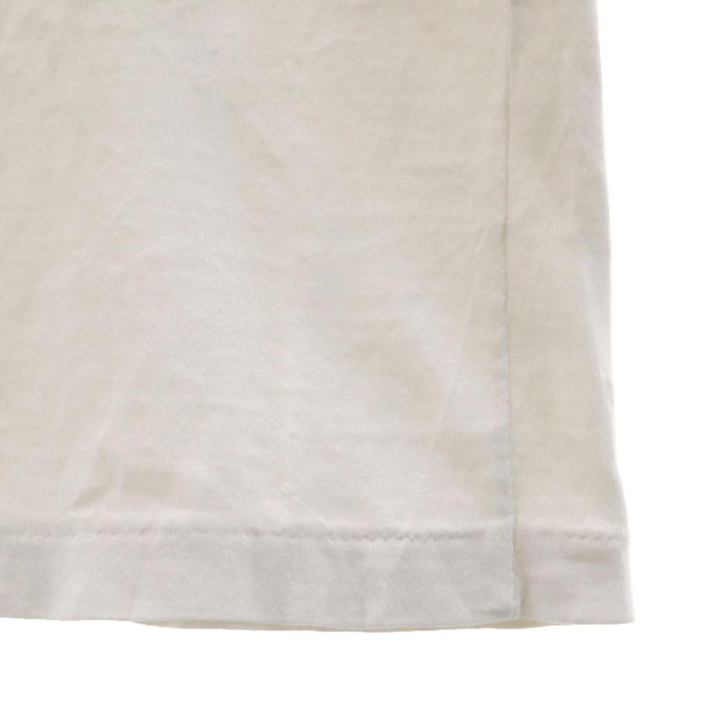 NORDISCH 90er Altes Kurzarm-T-Shirt M Weiß Einzelnaht Herren Gebraucht