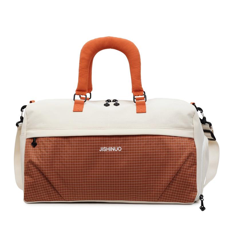 Short-haul travel bag, large capacity, women's high-value and lightweight portable fashion luggage bag, men's sports fitness bag, maternity bag.