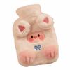 Cartoon Warm Water Bag Lamb Pattern Water-filling Bottle Soft Hot Water Bottles  Gifts