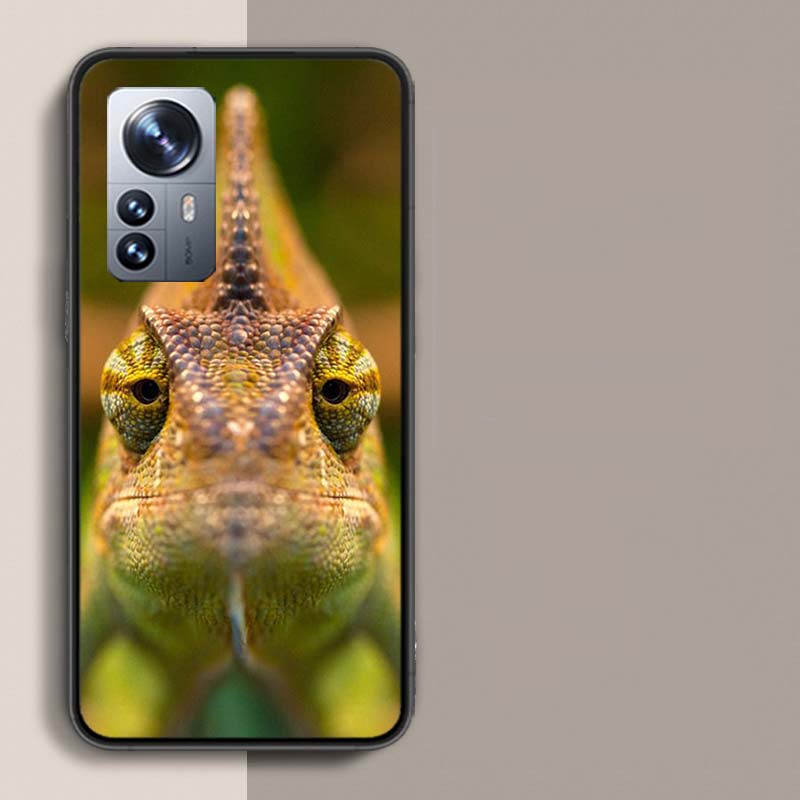 

Chameleon Funny Wildlife Phone Case For Redmi Note 13 Pro Plus 14 Pro+ 12S 12 11S 11T 11E 11 10S 10 9S 9 Xiaomi Capa TPU Redmi Note 12S