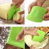 3 Pieces Dough Scraper Bowl Scraper Food-Safe Plastic Dough Cutter Flexible Plastic Scraper Bench Scraper Multipurpose Food Scrappers for Bread Dough