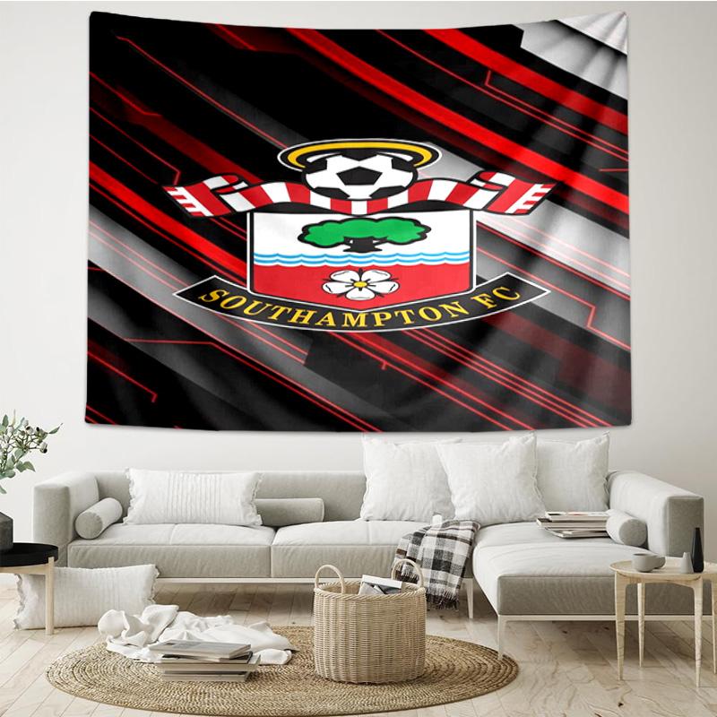 1PC Fc Crest Design Printed Tapestry Room Decoration Wall Hanging for Living Room Bedroom, dormitory, Birthday and Christmas gifts