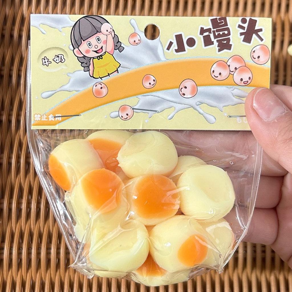 Squeeze Stress Spielzeug TPR gedämpfte Brötchen weiche Angst reduzieren Spielzeug Party Favor Druck Release Spielzeug ADD Autismus Geschenk