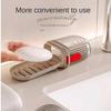 1-10PCS Travel Soap Box Creative with Lid Seal Draining Portable Small Soap Case Soap Dish Holder Bathroom Accessories