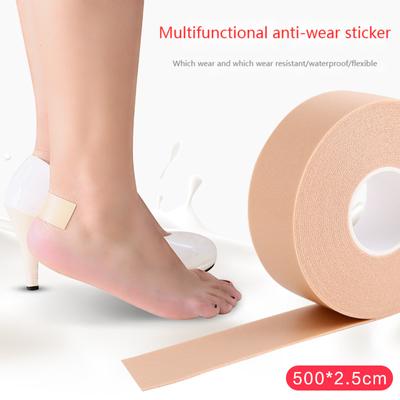 Silicone Gel Heel Cushion Protector Foot Feet Care Shoe Pads Insert Insole Sticker Useful Women Heel Protector Cushion Tapes