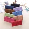 Stylish Vintage Pu Leather Long Wallet For Women With Magnetic Closure And Soft Texture