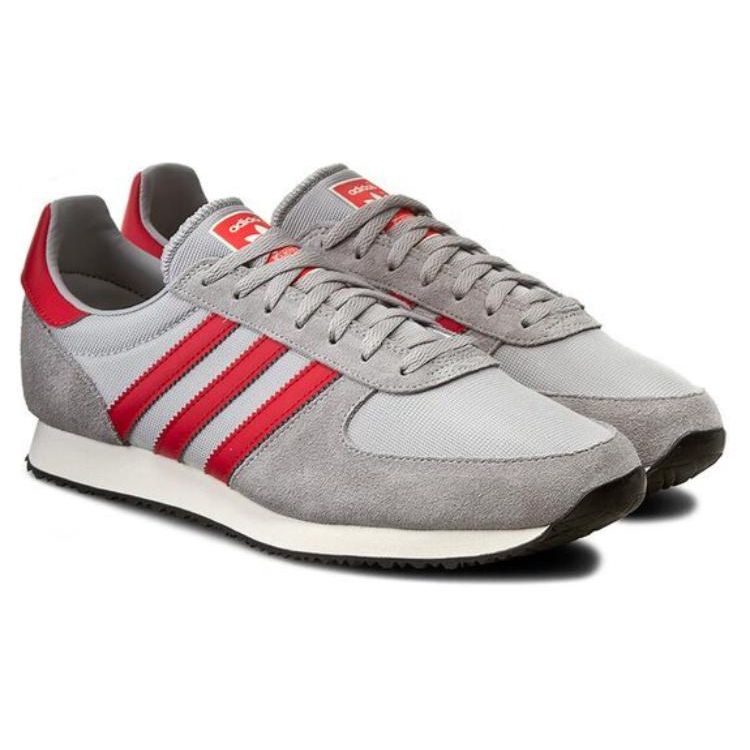 Adidas Originals ZX Racer Comfortable Non-Slip Shock Absorbing Low-Top Sneakers Men Sneakers Gray S79206
