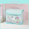 Hello Kitty Kuromi Cinnamoroll Melody Party Theme Foldable Flip Storage Box For Dorm Room And Desk Storage