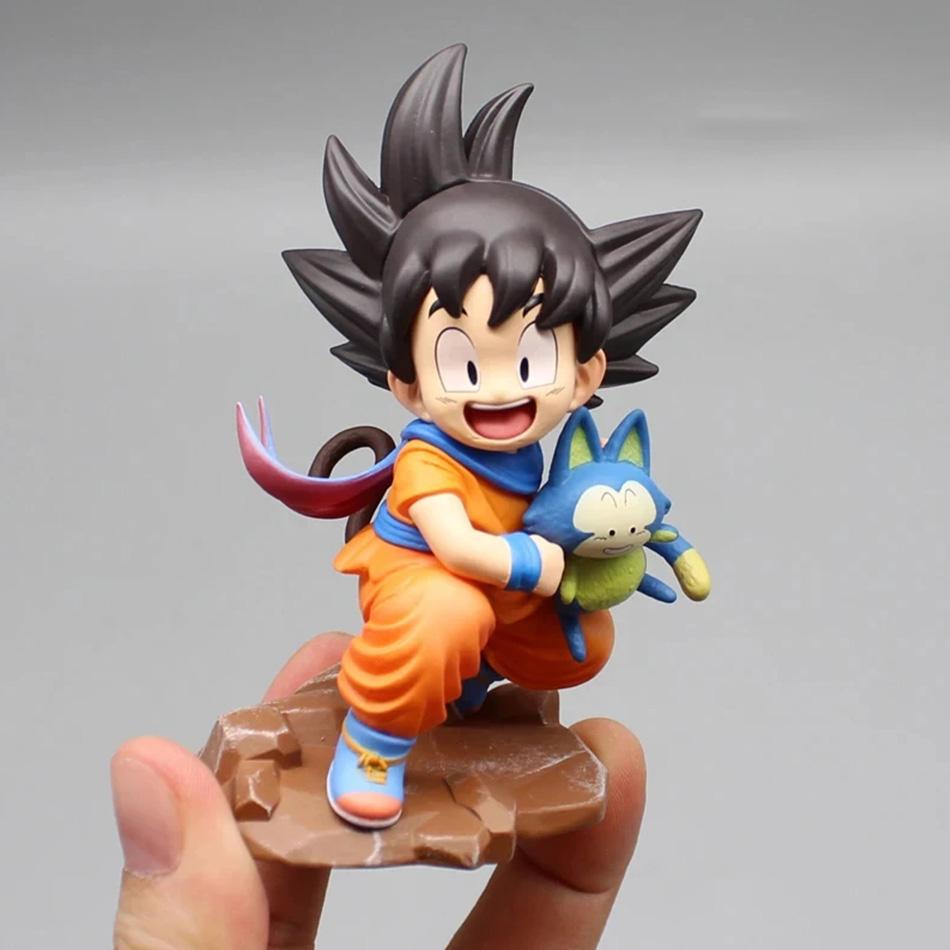 Dragon Ball Z Son Goku Pvc Action Figure Childhood Hug Edition Collectible Model Statue For Home Decoration