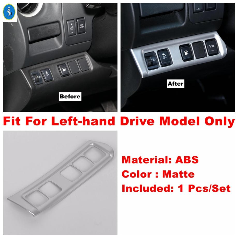 Matte Car Air AC Outlet Vent / Gear Box / Window Lift Panel Accessories Cover Trim For Nissan Navara NP300 / Terra 2017 -