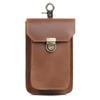 Mobile Phone Bag - Wild Horse Leather Wallet - Outdoor Sports Cowhide Vertical Style Waist Belt Bag