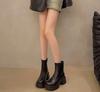 Thick-soled Martin boots Women's autumn and winter Martin boots 2025 New thick-heeled early autumn boots Autumn and winter boots Skinny boots