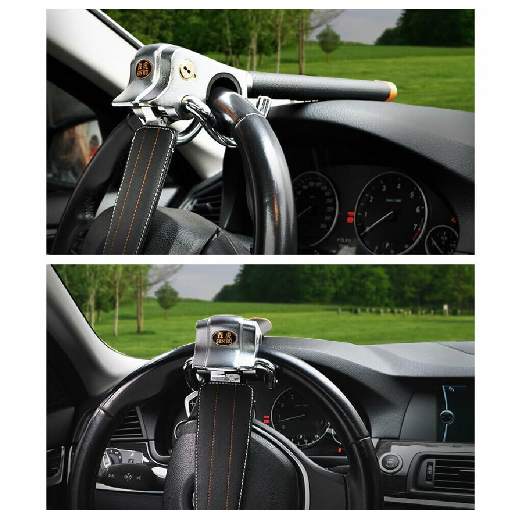 Pop Frog Steering Wheel Steering Relay Attack Prevention Strongest Car Theft Prevention Compatible with a Wide Range of Vehicles Lock, Anti-Theft