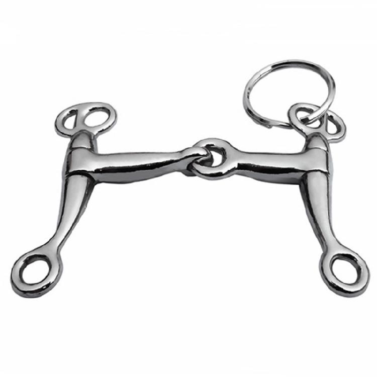 4Pcs Versatile Silver Key Ring for Daily Use Alloy Equestrian Keychain for Gifting To Friend Family and Coworkers