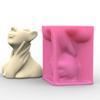 Silicone Vase Molds Fashion Flower Container Moulds Unique Portrait Shaped Storage Jar Mould Pen Holder Resin Molds
