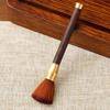 Tea Cleaning Brush Natural Soft Boar Bristle Ebony Handle Kung Fu Tea Ceremony Tool For Teapot Tea Tray Tea Room Accessory
