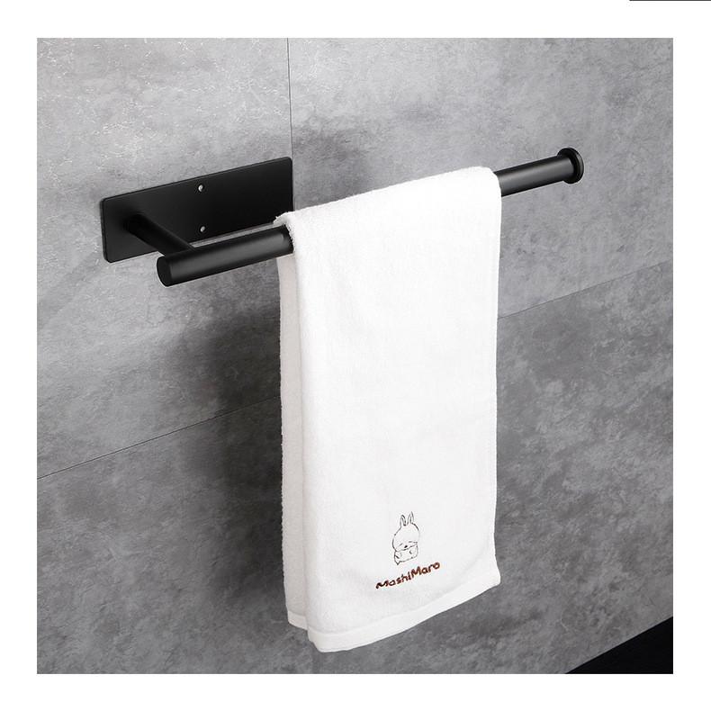 Stainless Steel Extended Kitchen Paper Roll Holder With Wallmount Design For Bathroom Decor