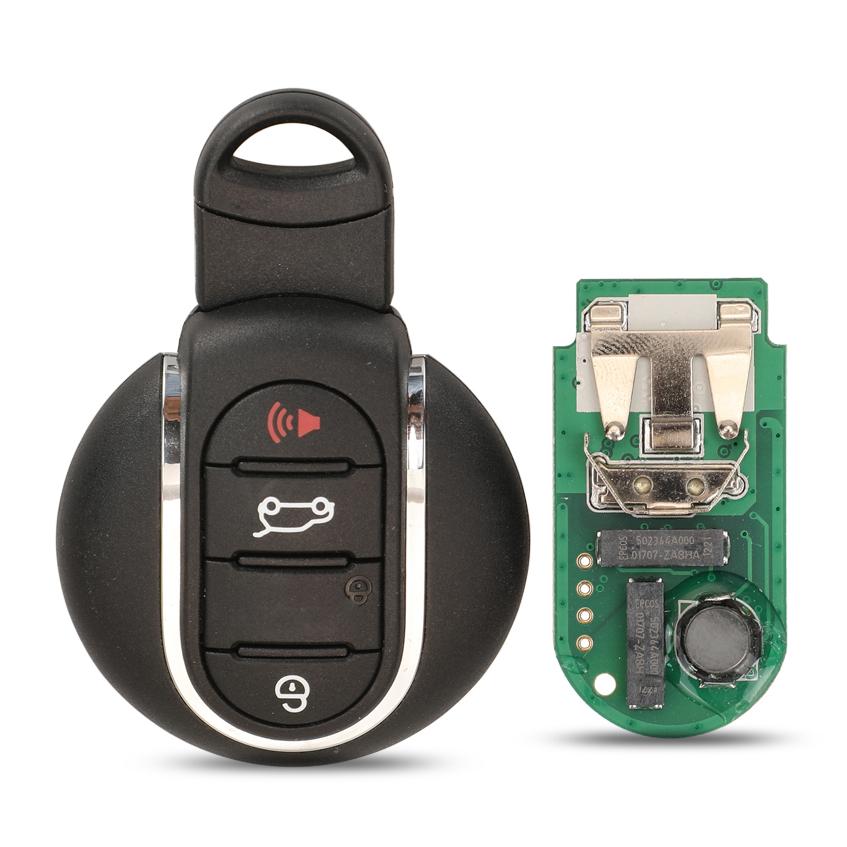 jingyuqin Smart Remote Car Key Fob 315/433MHz ID49/PCF7953 For BMW Mini Cooper 2015 2016 2017 2018 With Emergency Key Blade