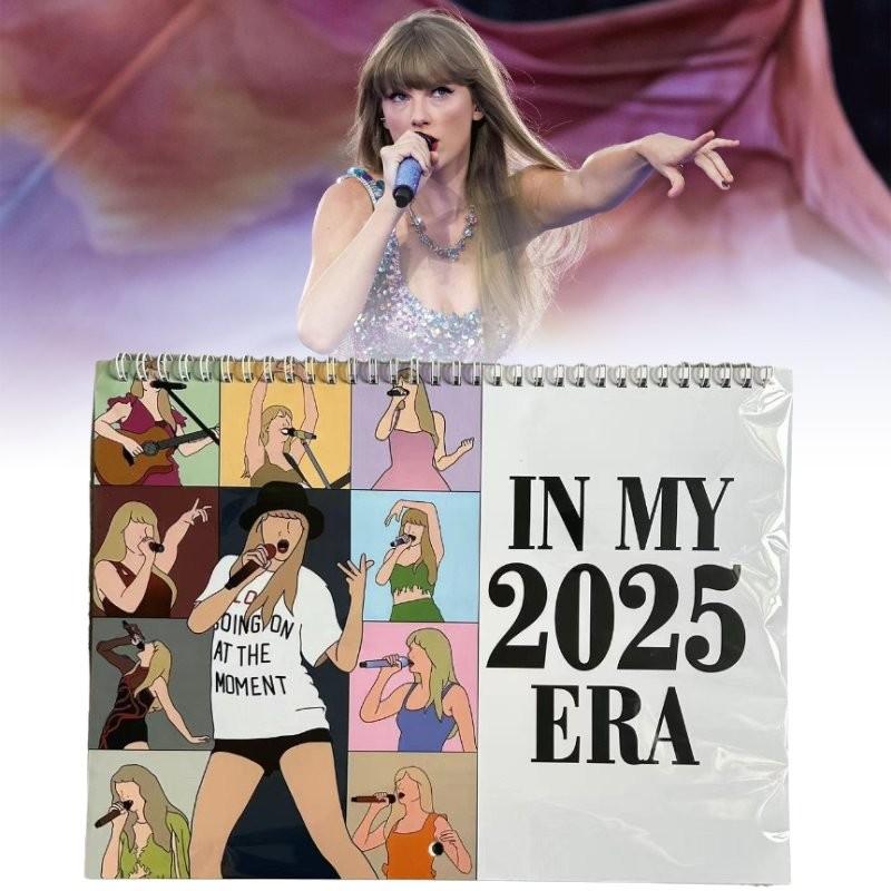 Swift Music Taylor Lyrics 2025 Calendar Desktop Living Room Decoration Bedroom