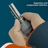 Practical Ratcheting Screwdriver Set Featuring 12 Steel Bit and Ergonomic Grip for Accuracy Work