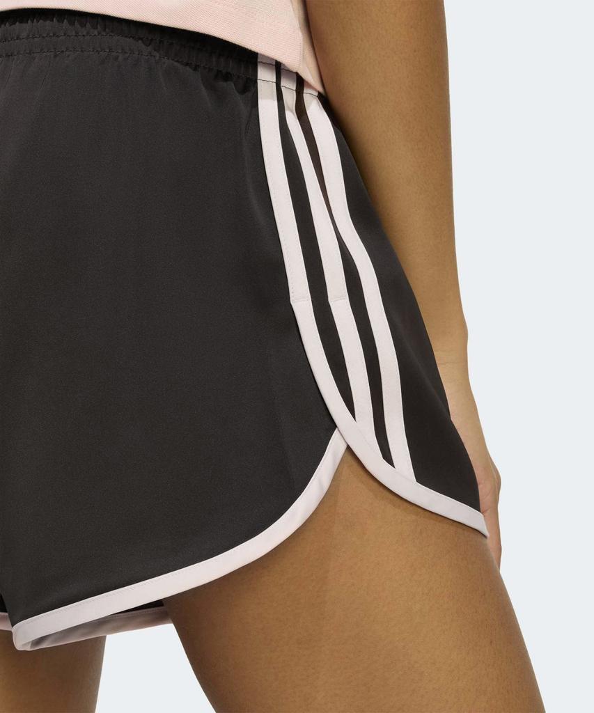 ADIDAS 3-Stripe Sprinter Shorts - Aura Coffee: Sandy Pink / Kc9006